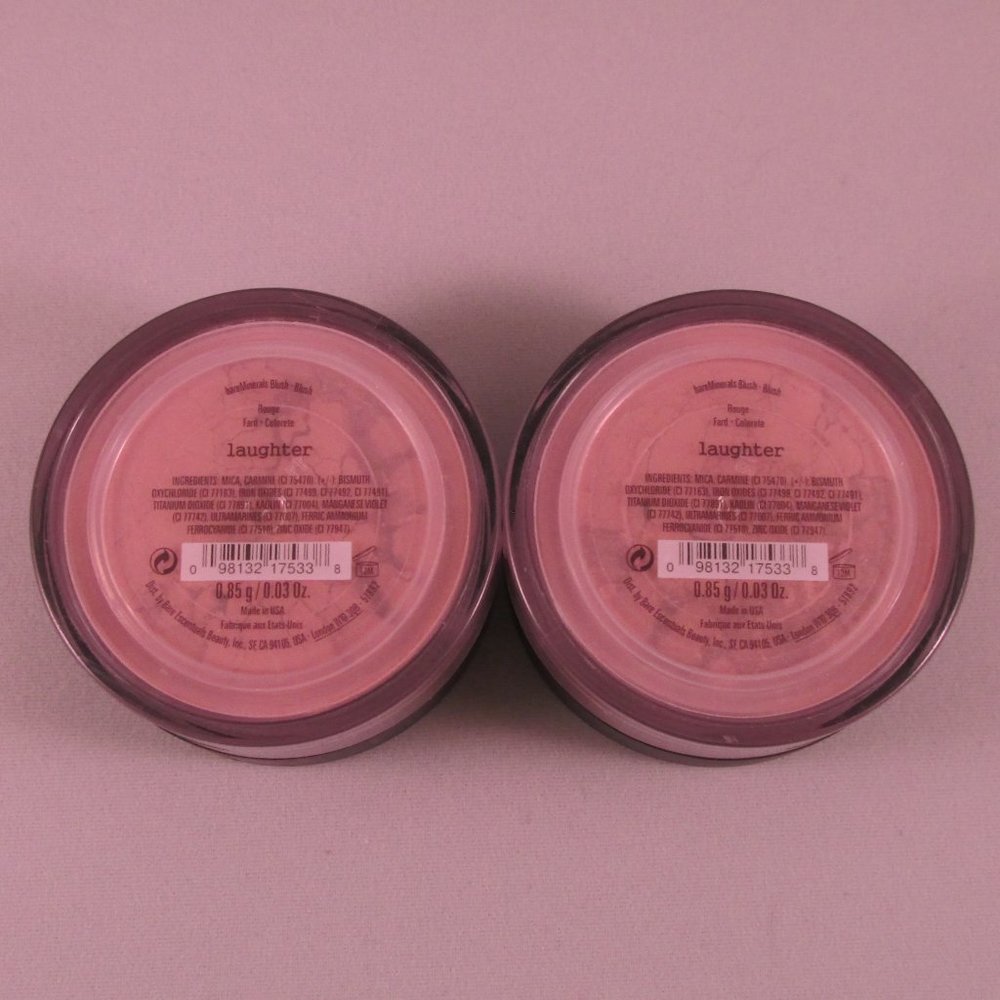 #NWT Original bareMinerals Laughter Loose Powder Blush 0.85g/0.03oz - Lot of 2